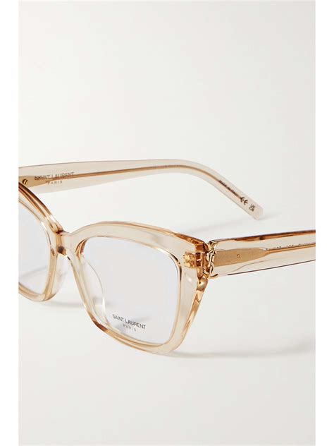 ysl big frame sunglasses|yves saint laurent optical glasses.